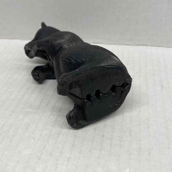 Antique Coin Bank A.C. Williams Cast Iron Begging Standing Black Bear - Picture 10 of 12